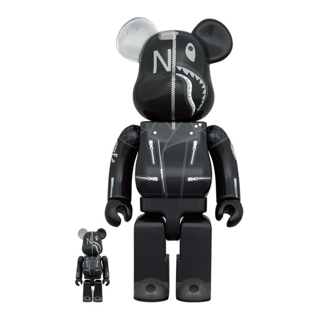 ベアブリック　BAPE NBHD @RBRICK 100%&400%