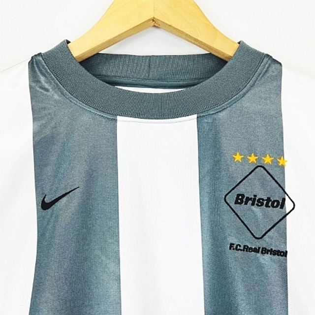 最大5000円OFFクーポン FCRB NIKE ナイキ ストライプ ゲームシャツ