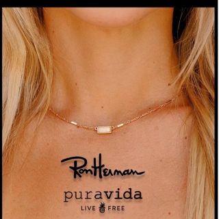 ロンハーマン(Ron Herman)のRonHerman　Pura Vida ネックレス　ローズゴールド(ネックレス)