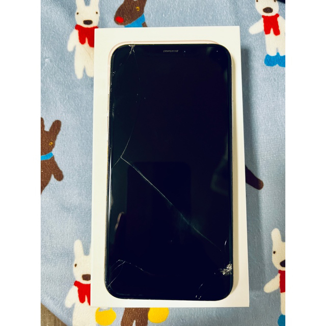 【ジャンク品】iPhone Xs Silver 64 GB SIMフリー