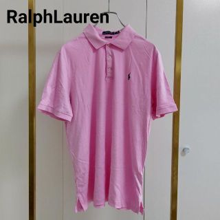 ポロラルフローレン(POLO RALPH LAUREN)のRalphLauren/ラルフローレン/Mピンクポロシャツ(ポロシャツ)