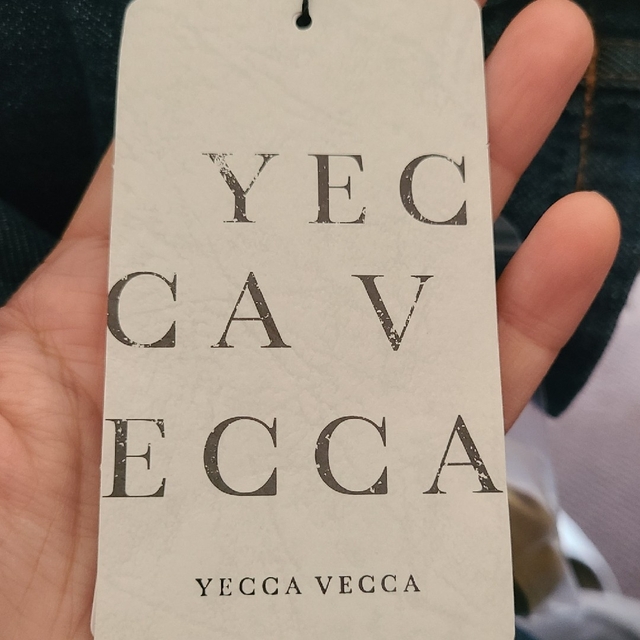 YECCA VECCA(イェッカヴェッカ)の【新品タグ付き】イエッカヴェッカ マスタード ラップ 風 ナロー  スカート S レディースのスカート(ひざ丈スカート)の商品写真