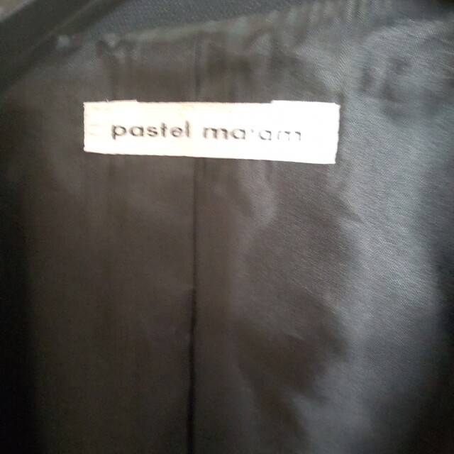 Pastel Ma'am(パステルマム)のレディースジャケット　黒　美品 レディースのジャケット/アウター(テーラードジャケット)の商品写真