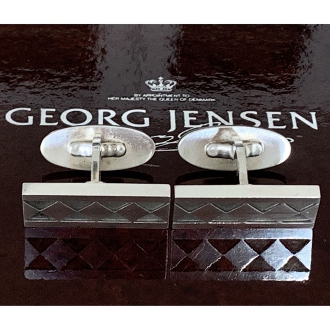 Georg Jensen(ジョージジェンセン)のGEORG JENSEN カフリンクス モデル115※付属品無し メンズのファッション小物(カフリンクス)の商品写真