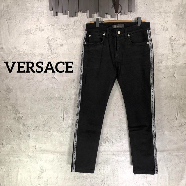 『VERSACE』ヴェルサーチ (29) スキニーストレッチパンツ素材デニム