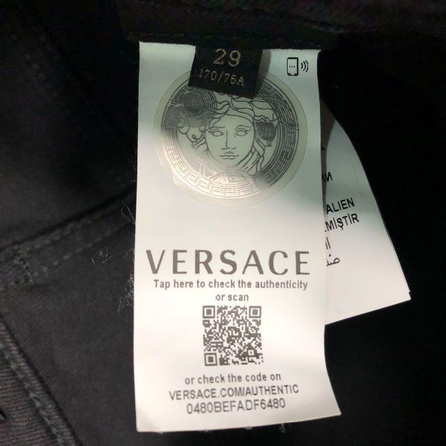 VERSACE』ヴェルサーチ (29) スキニーストレッチパンツ | www.tspea.org