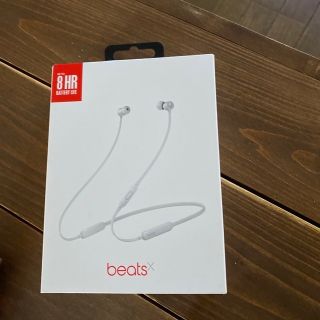 アップル(Apple)のBeats by Dr Dre BEATSX SATIN SILVER(ヘッドフォン/イヤフォン)