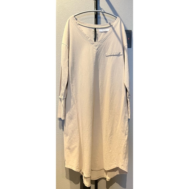Herlipto Asymmetric Cotton Dress