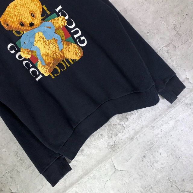 Gucci(グッチ)の『GUCCI』グッチ (XS) ティディベアスウェット / オーバーサイズ レディースのトップス(トレーナー/スウェット)の商品写真