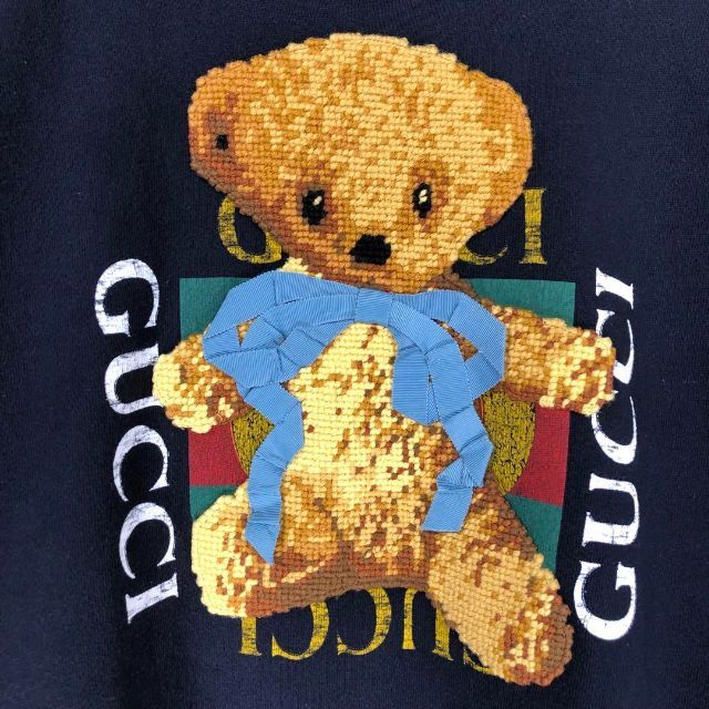 Gucci(グッチ)の『GUCCI』グッチ (XS) ティディベアスウェット / オーバーサイズ レディースのトップス(トレーナー/スウェット)の商品写真