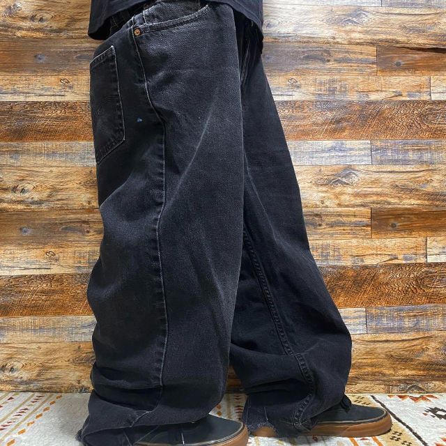 リーバイス 550 ワイド バギー ブラック 黒 デニム パンツ ジーンズ