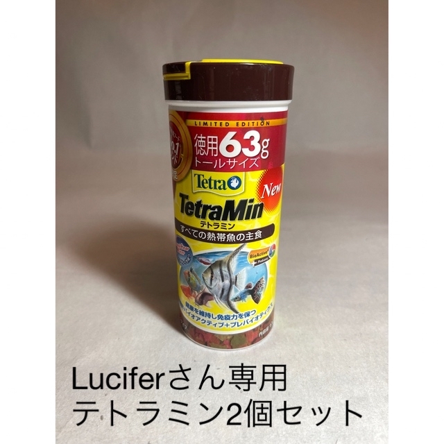 Tetra(テトラ)のテトラの熱帯魚用エサテトラミン2個セット その他のペット用品(アクアリウム)の商品写真