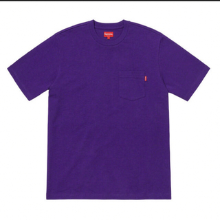 シュプリーム(Supreme)のSupreme S/S Pocket Tee  M purple パープル　紫(Tシャツ/カットソー(半袖/袖なし))