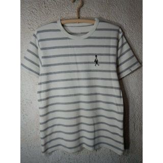 グラニフ(Design Tshirts Store graniph)の8322　グラニフ　ボーダー　デザイン　tシャツ　ワンポイント　刺繍(Tシャツ/カットソー(半袖/袖なし))