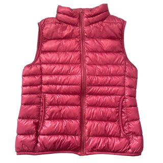 【THE NORTH FACE】ダウンベストレッドピンク レディースM