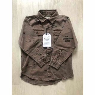 ザラキッズ(ZARA KIDS)のZARA キッズ デニムシャツ 110cm(ブラウス)