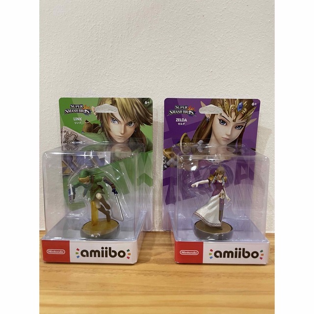 amiibo ゼルダ（大乱闘スマッシュブラザーズシリーズ）2点セット