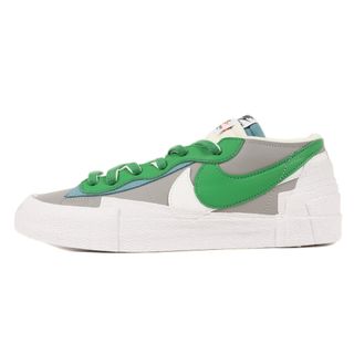 サカイ(sacai)のSacai サカイ NIKE BLAZER LOW / SACAI (DD1877-001) 21SS ナイキ ブレザー ロー ミディアムグレー クラシックグリーン サイズ：US9.5 27.5cm スニーカー コラボ 【メンズ】(スニーカー)