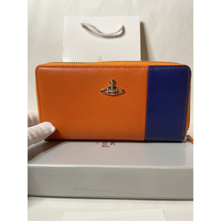 ヴィヴィアン(Vivienne Westwood) 長財布（オレンジ/橙色系）の通販 