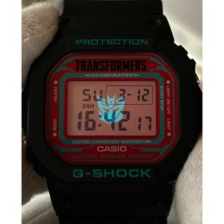 G-SHOCK/限定/コラボ/トランスフォーマー/箱付/時計/スピード/35周年