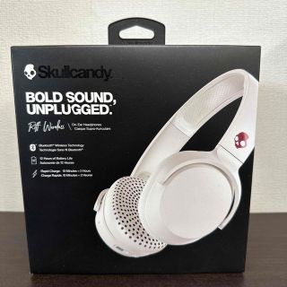 スカルキャンディ(Skullcandy)のSKULLCANDY RIFF WIRELESS WHITE(ヘッドフォン/イヤフォン)