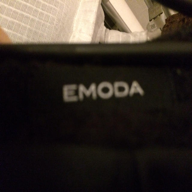 EMODA(エモダ)のEMODA✳︎アウター黒 レディースのジャケット/アウター(毛皮/ファーコート)の商品写真