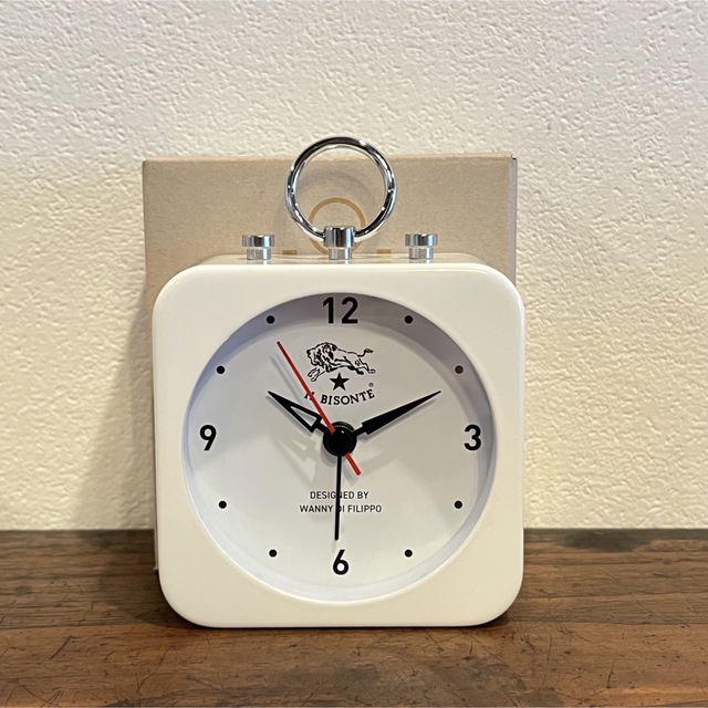 IL BISONTE(イルビゾンテ)の【新品•未使用】イルビゾンテ 置き時計 インテリア/住まい/日用品のインテリア小物(置時計)の商品写真