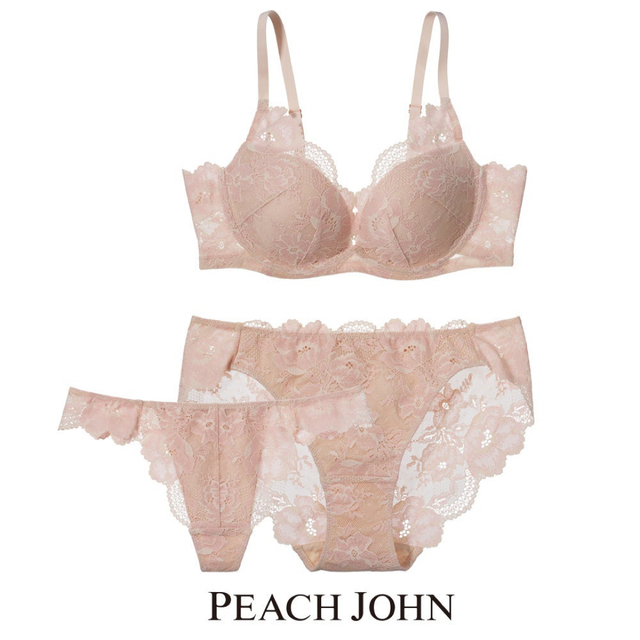 【セット】PEACH JOHN ミラクルブラ ＆ ミラクルショーツ ピーチジョン