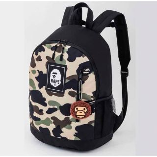 アベイシングエイプ(A BATHING APE)のBAPE KIDS◆A BATHINGアベイシング エイプバックパック＆チャーム(バッグパック/リュック)