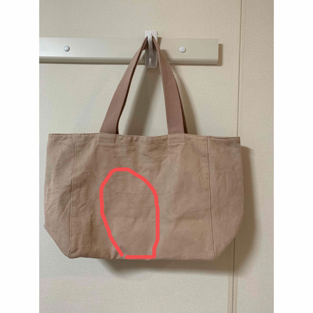 agnes b.(アニエスベー)のアニエスベー　トートバッグ　ピンク レディースのバッグ(トートバッグ)の商品写真
