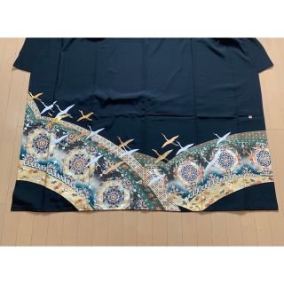 ＊manahalo様専用＊黒留袖 正絹 京友禅 作家物 正倉院文様 花喰鳥の