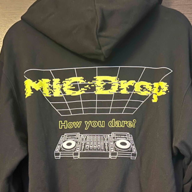 新品未使用 BTS mic drop パーカー 防弾少年団 スウェット-