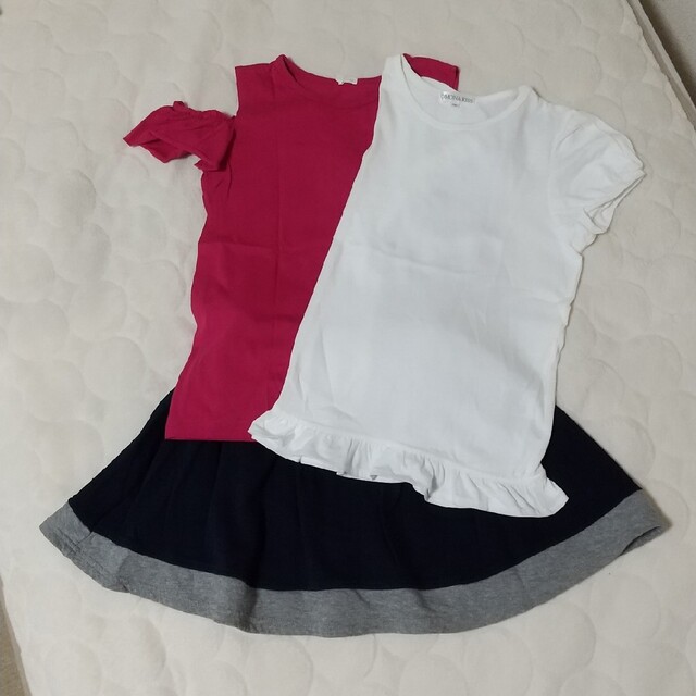 サイズ150  女の子セット キッズ/ベビー/マタニティのキッズ服女の子用(90cm~)(Tシャツ/カットソー)の商品写真