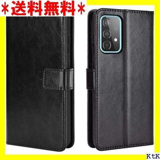 ☆ For Galaxy A52 5G SC-53B 手帳 52 5G ブラック(モバイルケース/カバー)