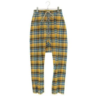 Rick Owens - リックオウエンス 21SS RU21S6392-CP チェック柄ドロー