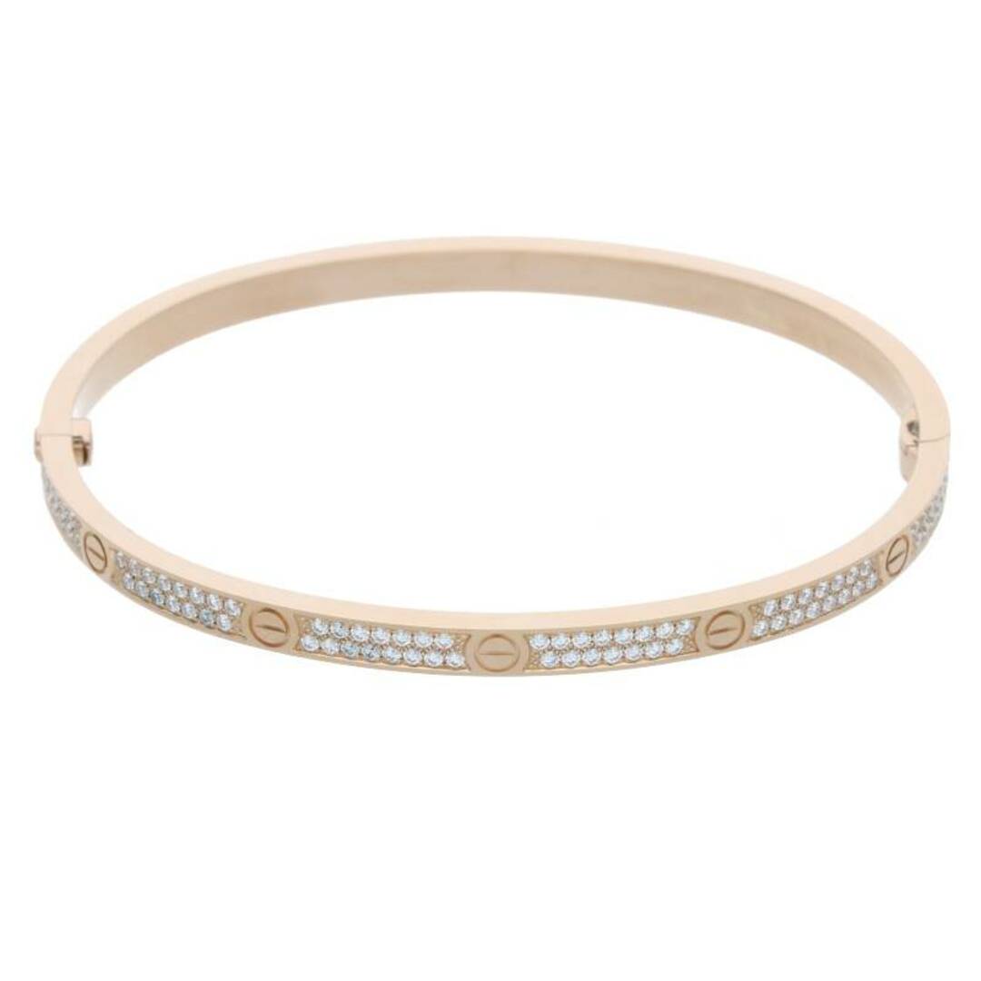 Cartier(カルティエ)のカルティエ  LOVE BRACELET SM FULL DIA 18KPGスモールラブダイヤブレスレット メンズ 17 メンズのアクセサリー(ブレスレット)の商品写真