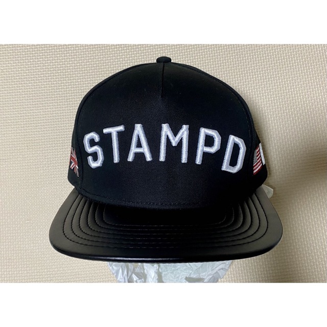 新品STAMPD キャップ 黒