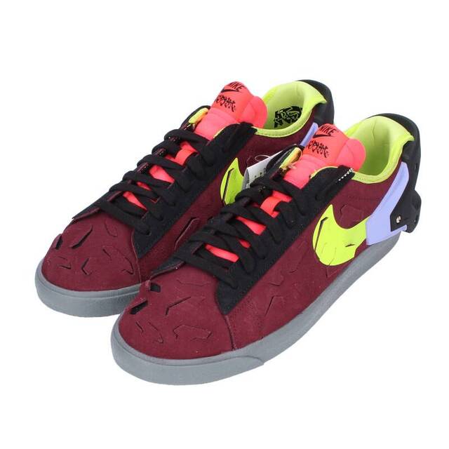 NIKE(ナイキ)のナイキ ×アクロニウム ACRONYM  Blazer Low Acronym Night Maroon DN2067-600 ブレーザーローナイトマルーンスニーカー メンズ 25.5cm メンズの靴/シューズ(スニーカー)の商品写真