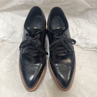 値下げ中！PRADA プラダ　レースアップ　オックスフォード　ローファー　厚底