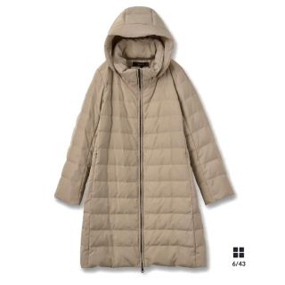 ReFLEcT - 【定番 細見え】フーデット ロングコート ブラックの通販 by
