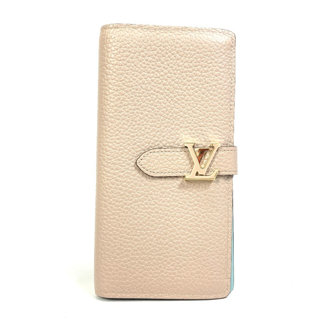 ファッション小物ルイヴィトン LOUIS VUITTON LV ヴェルティカル ウォレット M81367 ロングウォレット 二つ折り 長財布 トリヨンレザー ガレ グレー系