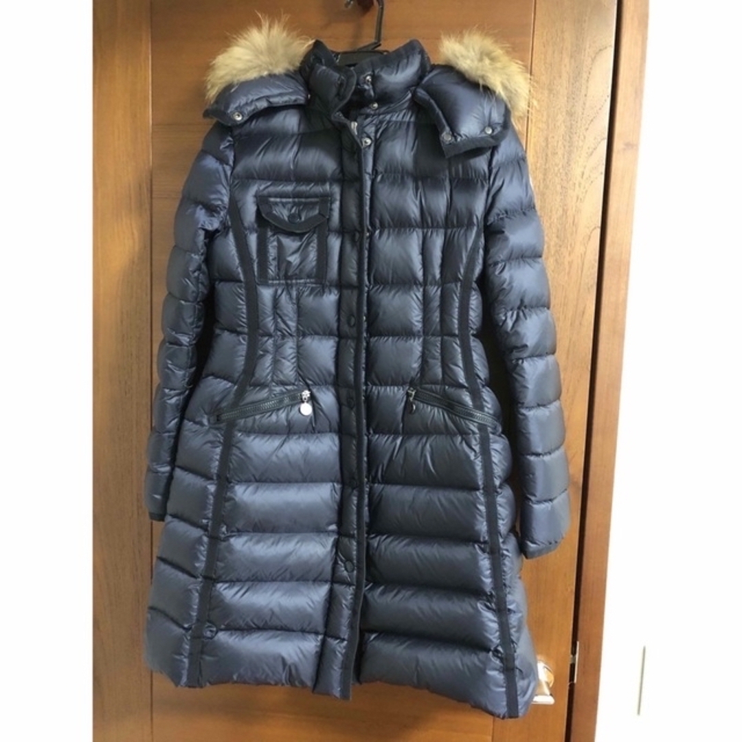 MONCLER - モンクレール hermifur ネイビー 1 国内正規品 monclerの ...