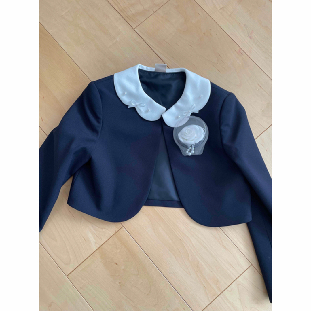 petitmain プティマイン上下セットアップ　入学式　入園式　発表会　130キッズ服女の子用(90cm~)