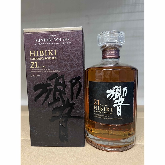 海外 正規品】 700ml HIBIKI 響21年 サントリー - サントリー 43
