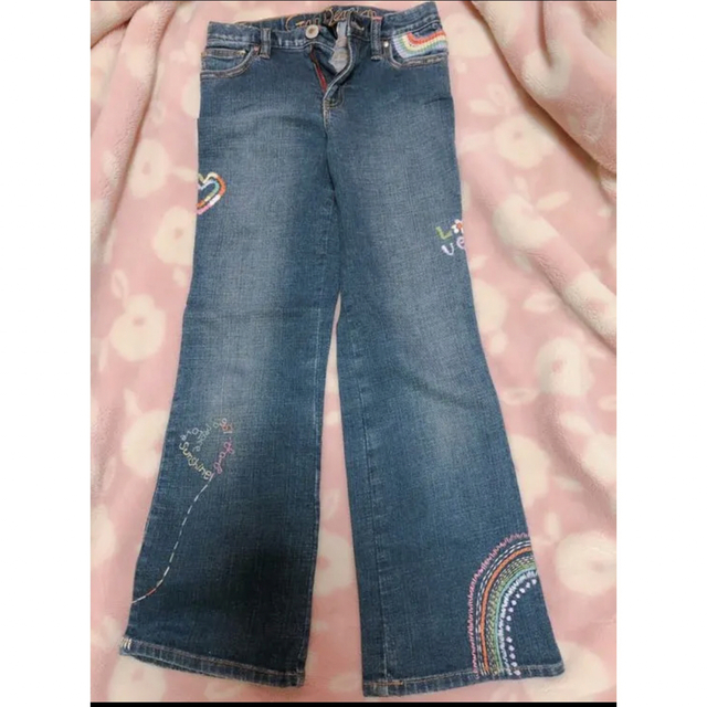 GAP(ギャップ)のGAP  ギャップ キッズ ジーンズ ジーパン デニム パンツ 140cm キッズ/ベビー/マタニティのキッズ服女の子用(90cm~)(パンツ/スパッツ)の商品写真