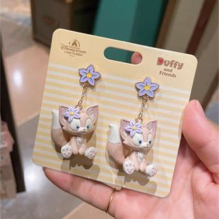 上海ディズニーランド リーナベルピアス(ぬいぐるみ)