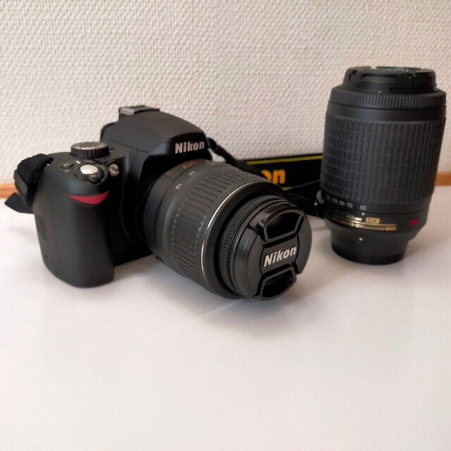 ニコンD60ダブルレンズキット 入門書 カメラ用ケース付き | www