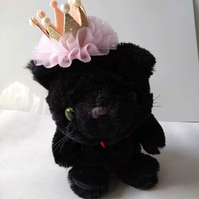 【新品】犬 猫 うさぎ クラウン ヘア飾り インスタ映え ヘアクリップ 誕生日