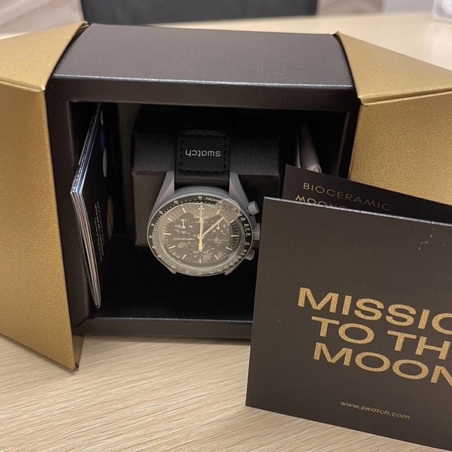OMEGA× Swatch Mission to The Moon 18金秒針