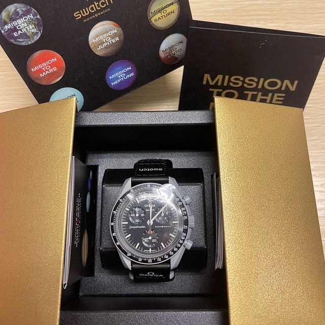 OMEGA× Swatch Mission to The Moon 18金秒針